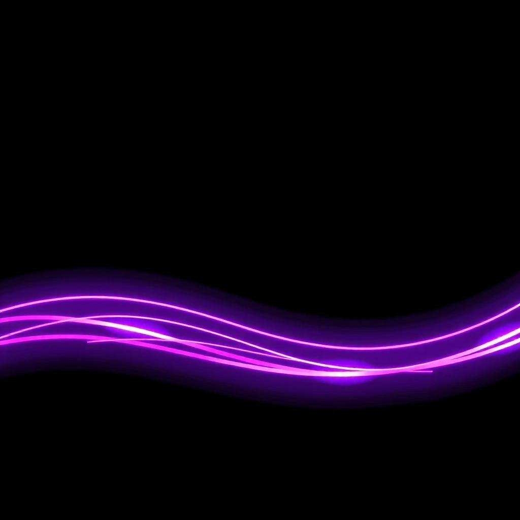 Fondo abstracto con líneas de luz neón